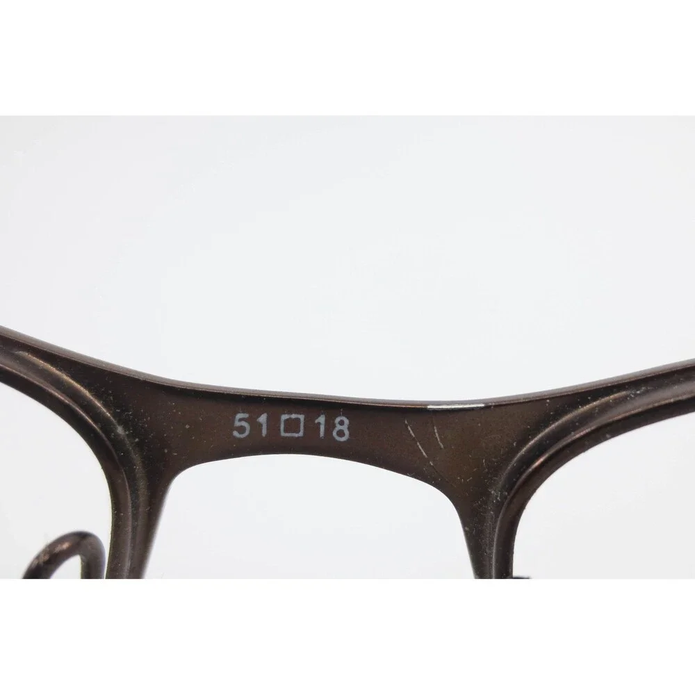 Thalia Sentimiento Eyeglasses Navy Blue Oval Frames Scroll Detail 51-18-135 NV